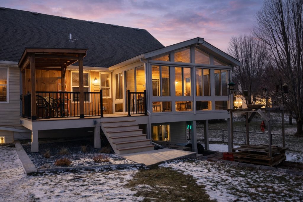 Integrating a Sunroom with Your Deck or Patio in Minnesota