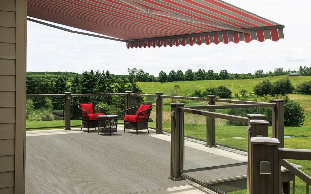 Aluminum Decking Creates Dry Spaces