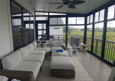 Screen Room and Aluminum Decking - After