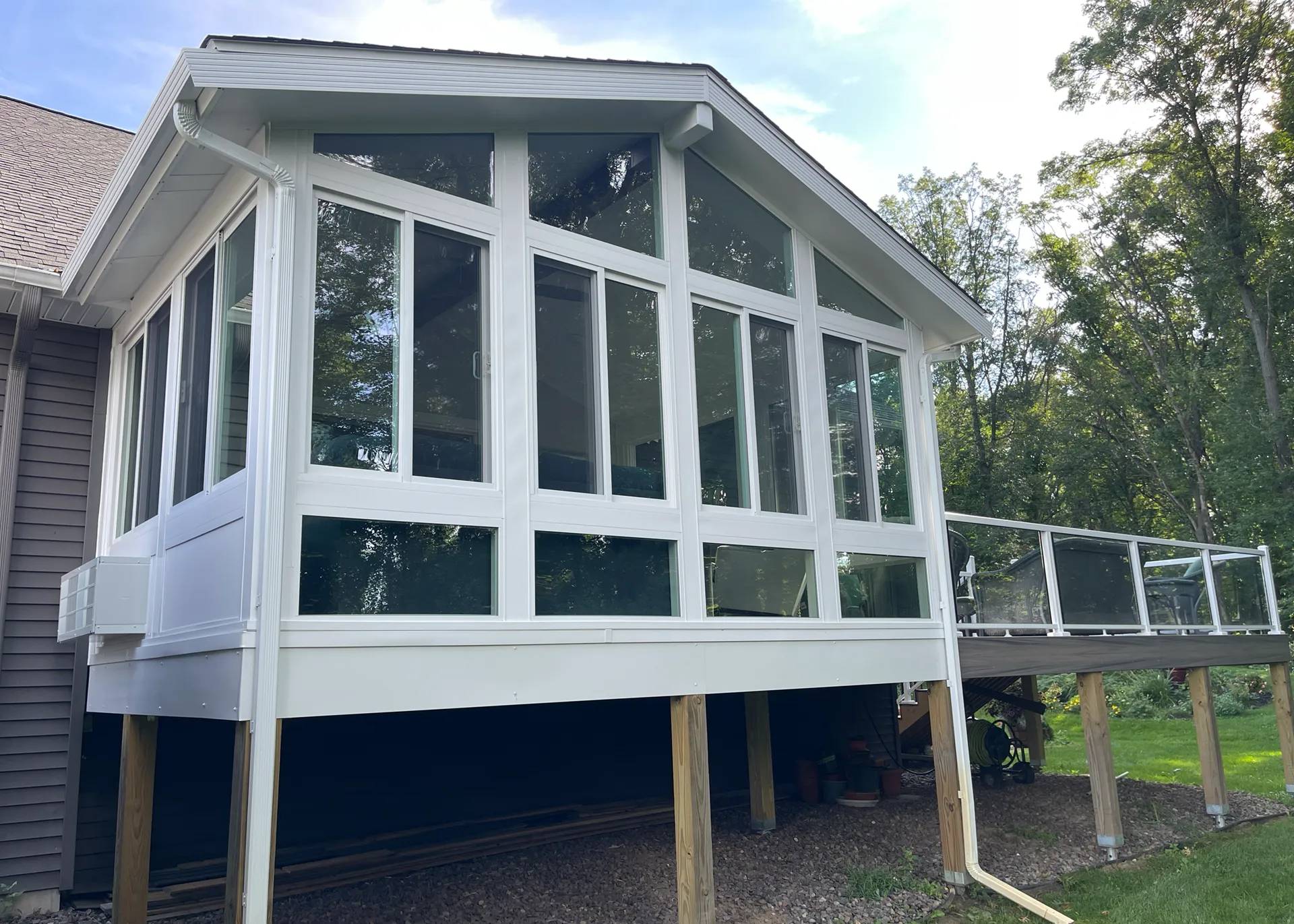 Ham Lake 4-season sunroom